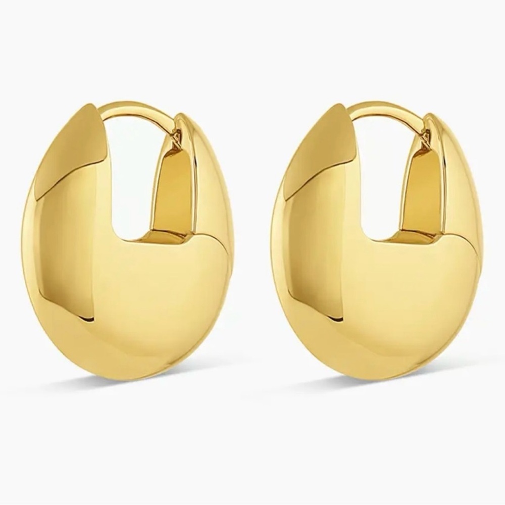 NWT Gorjana Lou Helium Hoops
